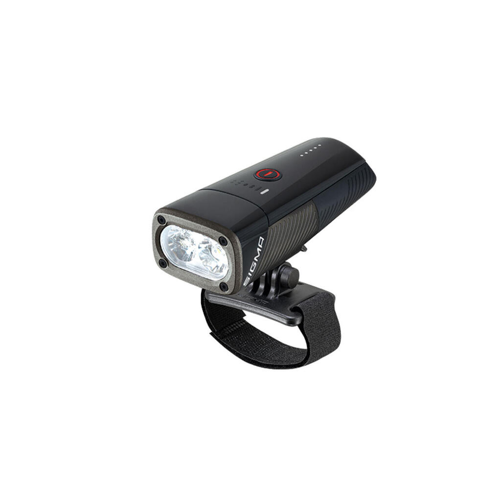Sigma Buster 1600 Front Bike Headlight with helmet mount