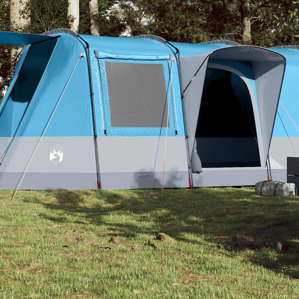 VIDAXL Tienda túnel Vidaxl impermeable para 4 personas en azul