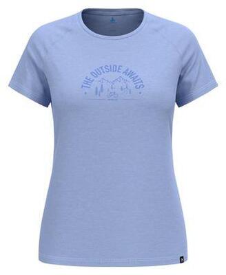 Women's oldo ride 365 performance wool 130 beige technical t-shirt