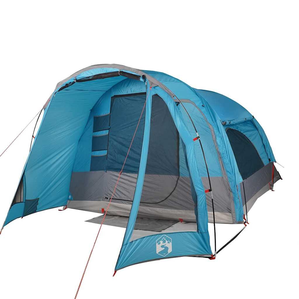 Vidaxl Tente de Camping Étanche 6 Personnes en Bleu 3/7