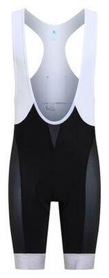 Odlo performance bib broek - wit/zwart