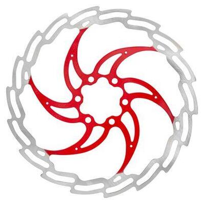 Neatt licht schijfrem rotor - rood