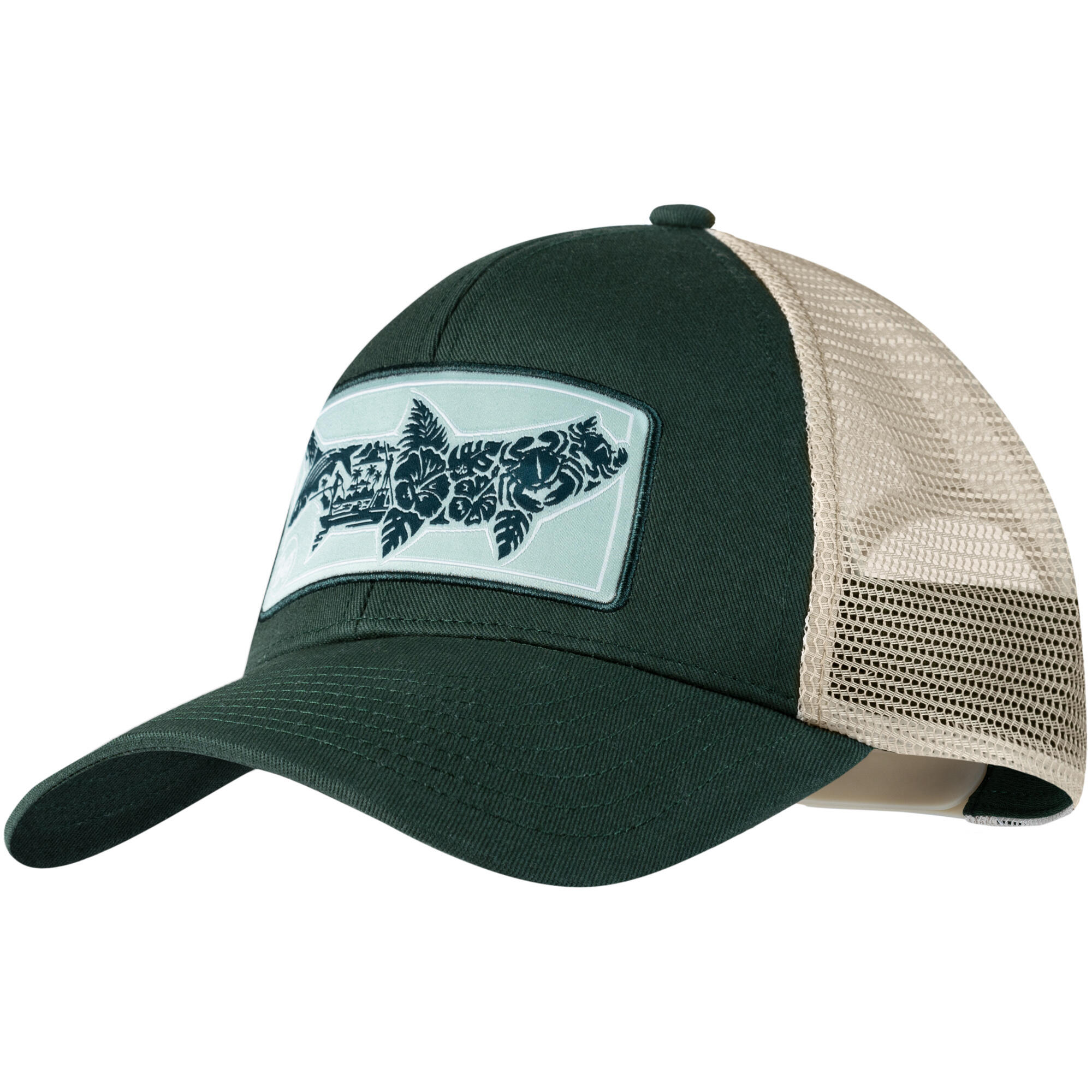 Buff Explore Trucker Cap-Salt Green 1/4
