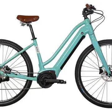 Bicyklet Béatrice Electric Fitness Bike Shimano Altus 9S 500 Wh 700 mm Light Blu