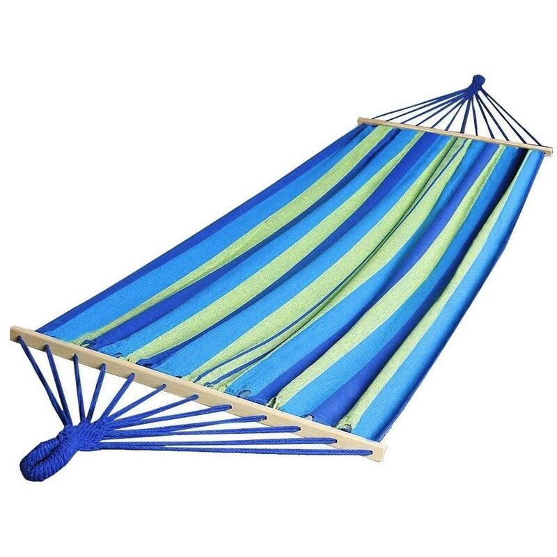 Hamak 1-osobowy 200X100CM z drążkiem