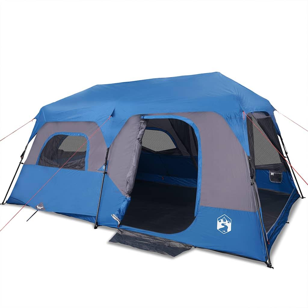 Vidaxl 9-Person Waterproof Family Tent with Fast Setup in Blue 2/7