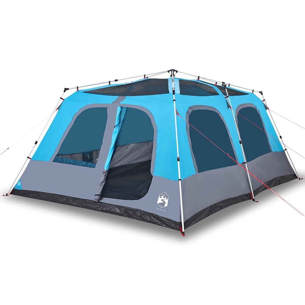 Tente dôme VidaXL 10 personnes montage rapide bleu 2/7