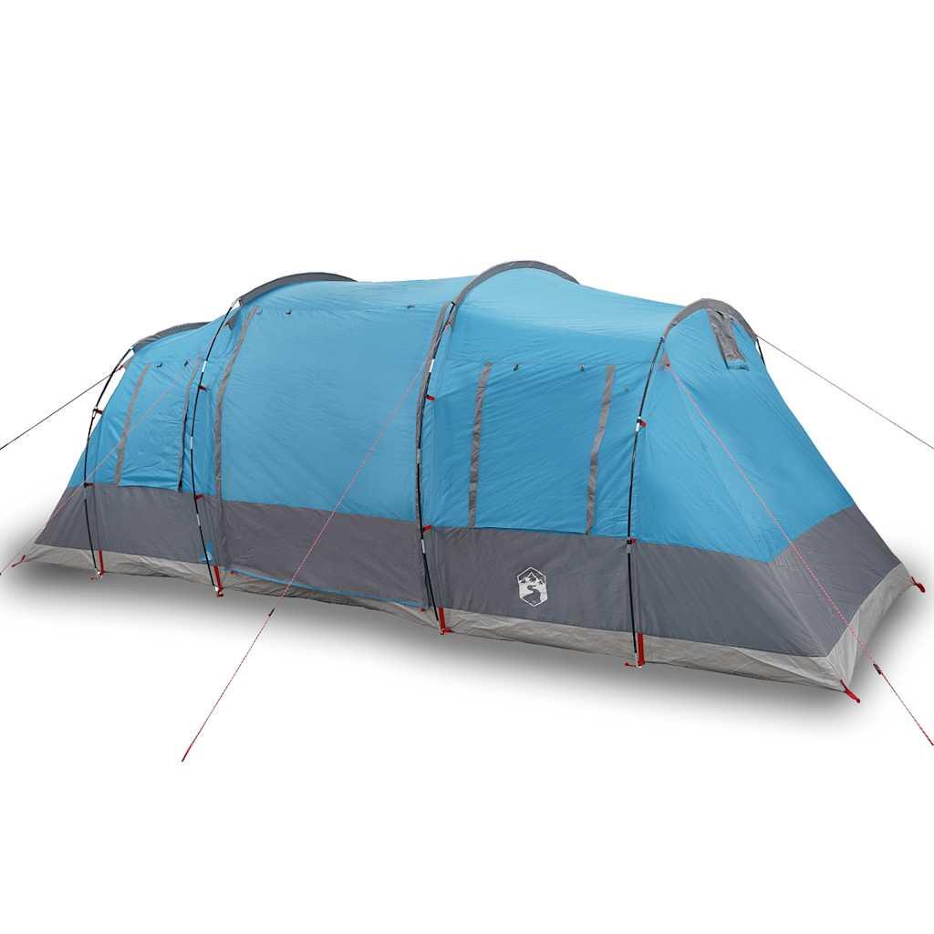 Tente tunnel VidaXL 6 personnes imperméable bleue 2/7