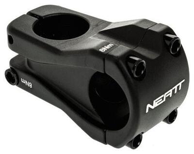 Attacco manubrio NEATT Alluminio Enduro/DH 0° Nero