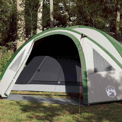 VidaXL Tente dôme imperméable pour 4 personnes, verte