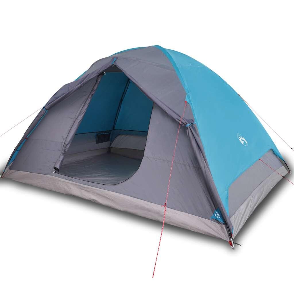 Tente dôme VidaXL 6 personnes imperméable bleue 2/7
