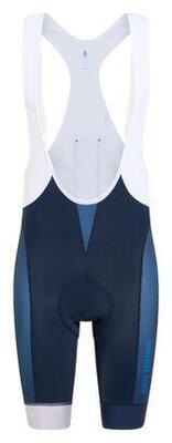 Odlo performance mont ventoux bib short blauw