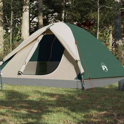 Vidaxl Dome Zelt für 3 Personen - Wasserdicht Grün