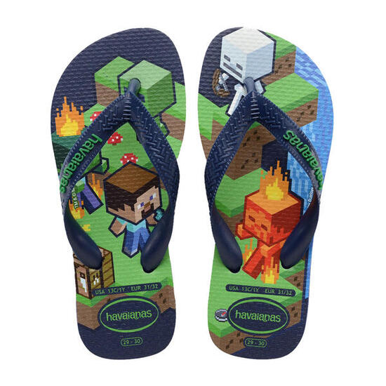 Tongs enfant Havaianas Minecraft