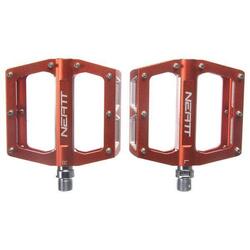 Paire Pédales Plates Neatt Attack V2 Orange 8 Picots