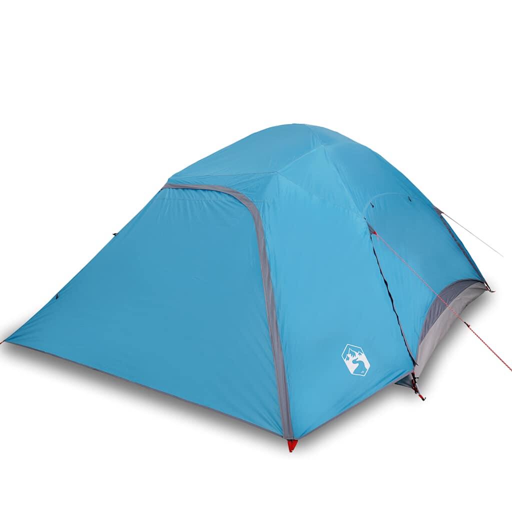 Tenda a cupola VidaXL per 6 persone, impermeabile, blu 2/7