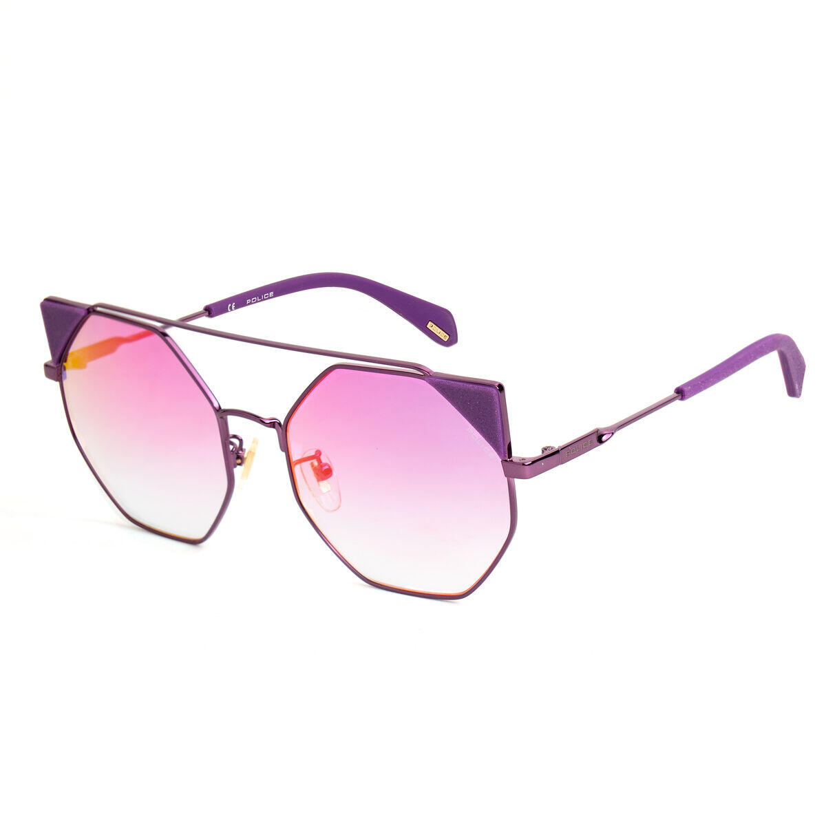 POLICE Occhiali da sole Donna Police SPLA95-568TNV Metallo