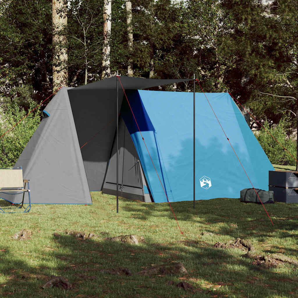 Vidaxl 3-Personen Wasserdichte Zelt in Blau 3/7