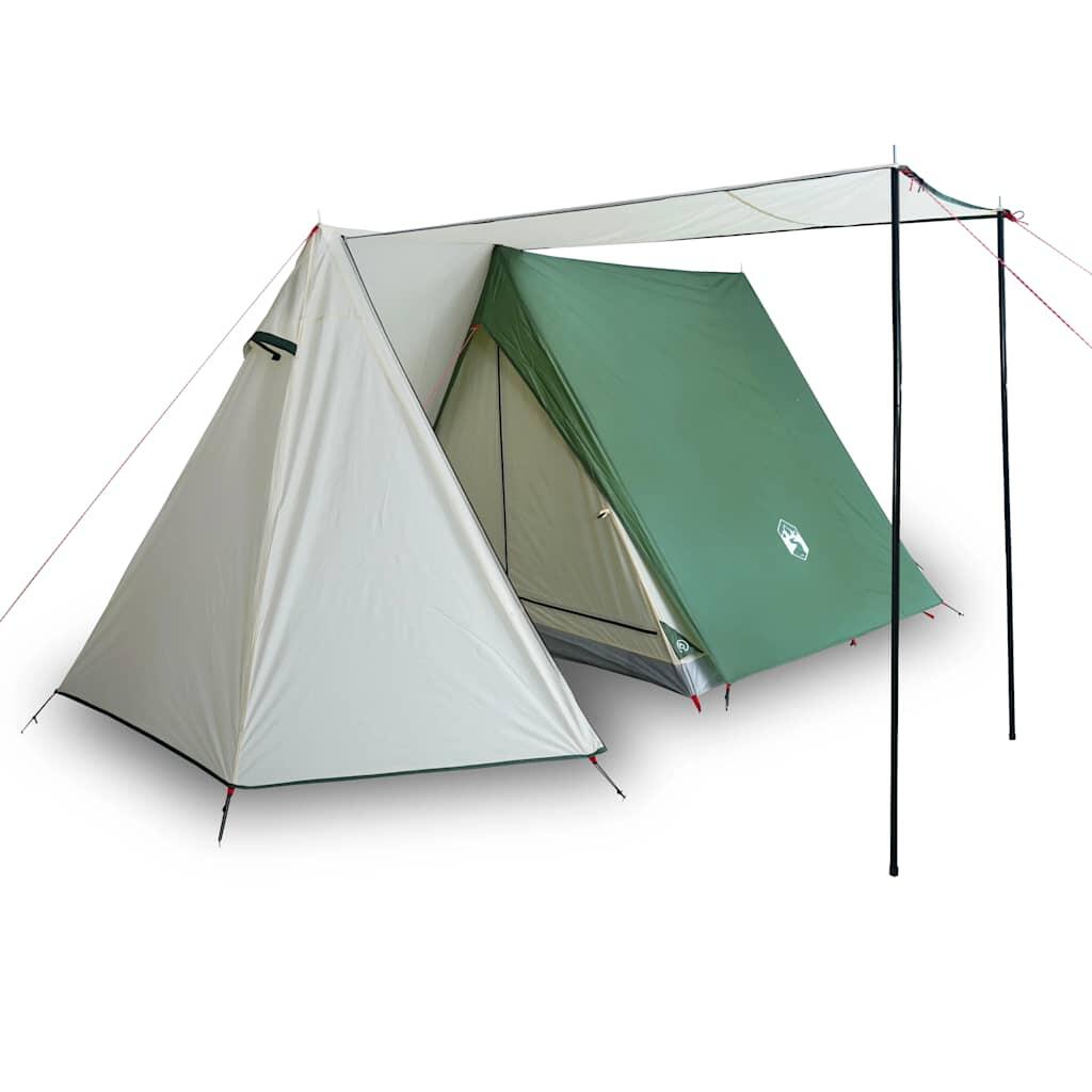 Tente vidaxl Verte 3 places imperméable et résistante au vent 2/7