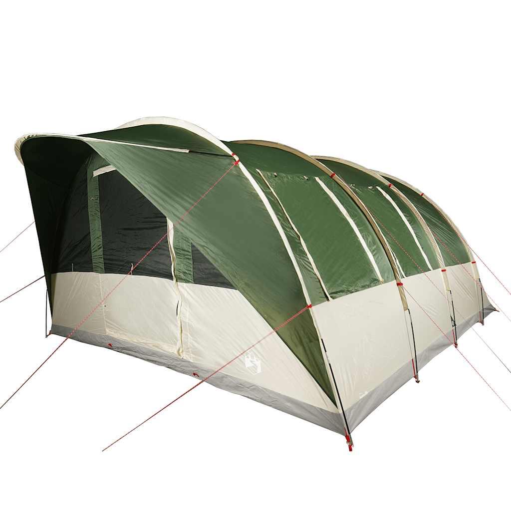 Tente Tunnel Vidaxl 7 Personnes - Étanche Verte 2/7