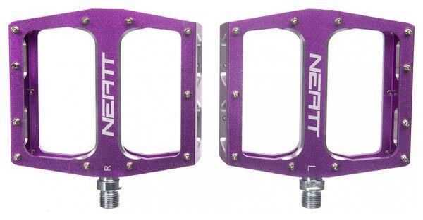 NEATT Neatt Attack V2 XL Flat Pedals 11 Pins Purple