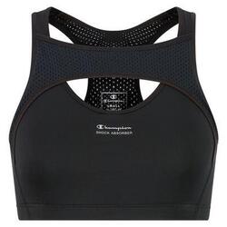 Brassière Shock Absorber X Champion Crop Top Evo Noir