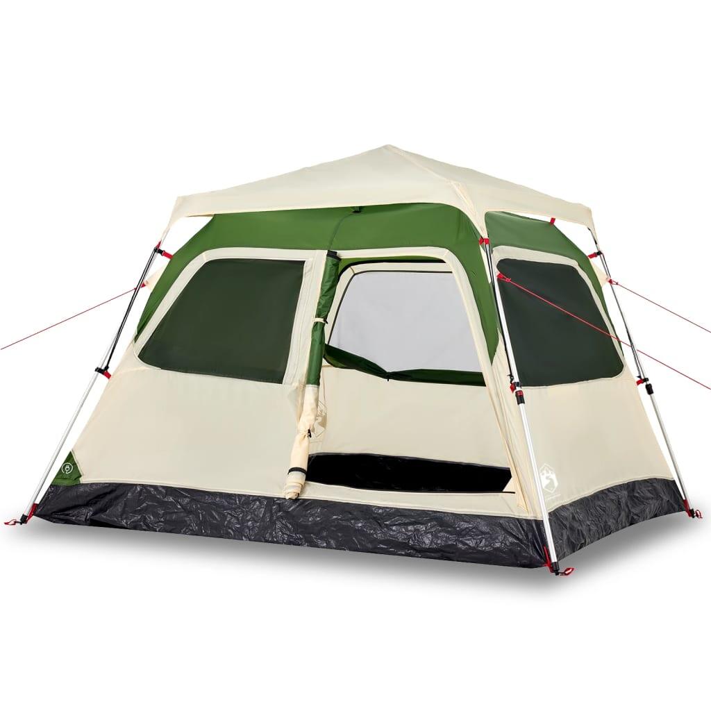 Tente dôme VidaXL 4 personnes polyester 190T enduit PU 2/7