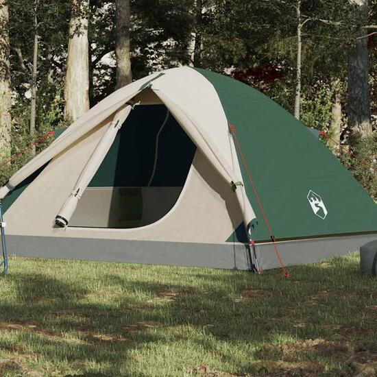 Tente dôme vidaXL pour 6 personnes vert imperméable