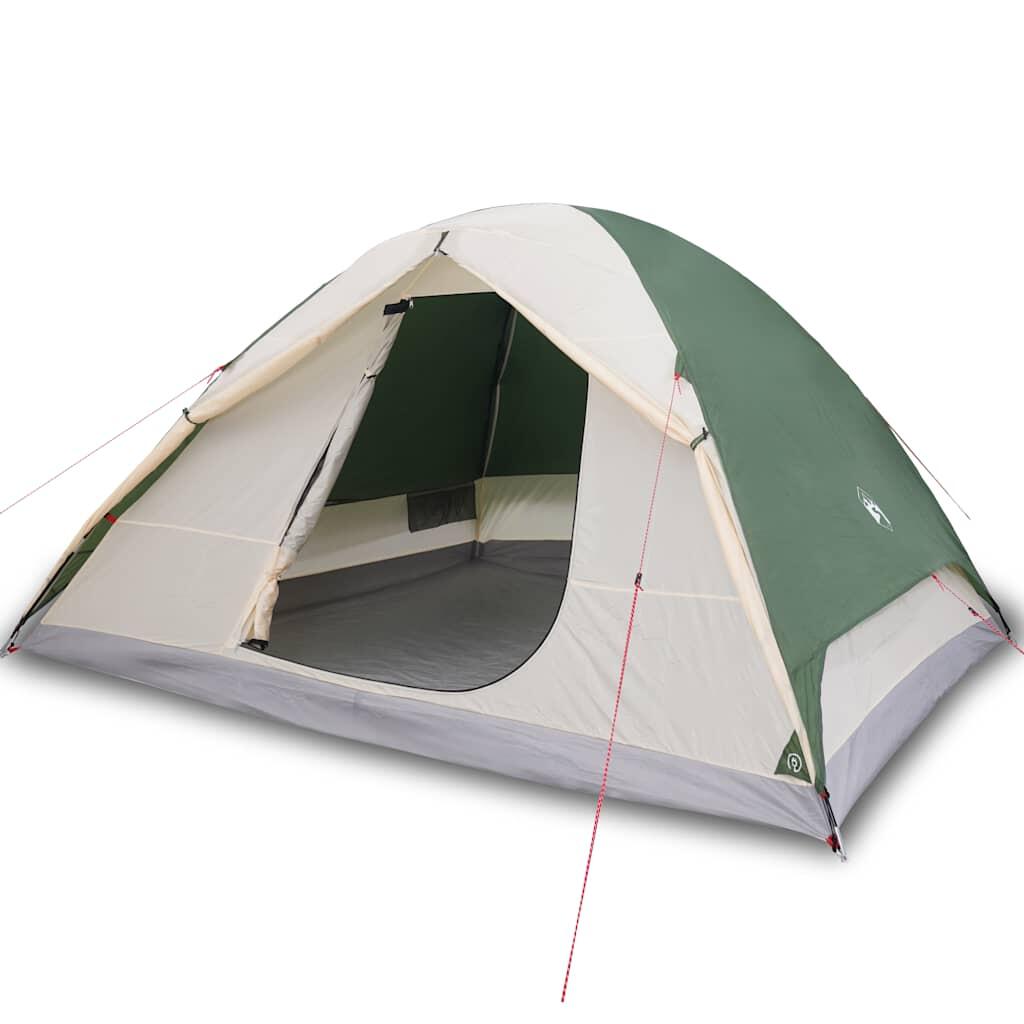 Tente dôme vidaXL pour 6 personnes vert imperméable 2/7