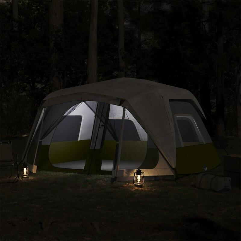 Cort vidaxl modern verde pentru 10 persoane