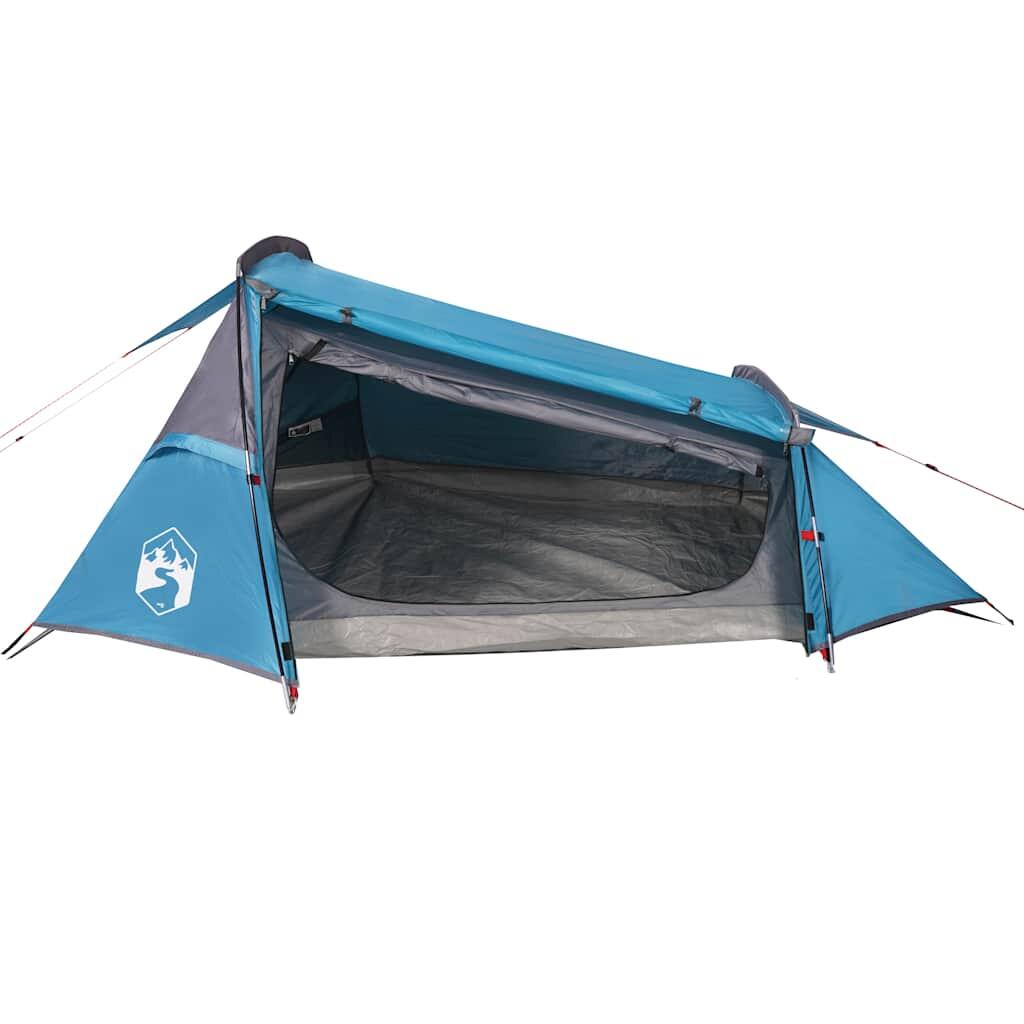 Vidaxl 2-Persoons Waterdichte Tunneltent in Blauw 2/7