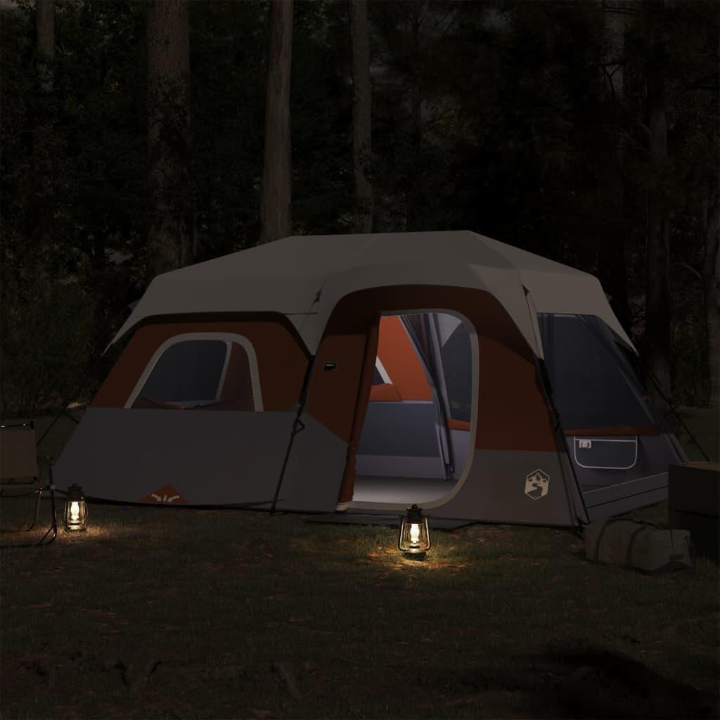 Vidaxl Tente Étanche 9 Personnes avec Éclairage LED 3/7