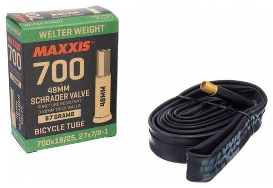 Maxxis Welter Peso 700 mm Camera d'aria Schrader 48 mm