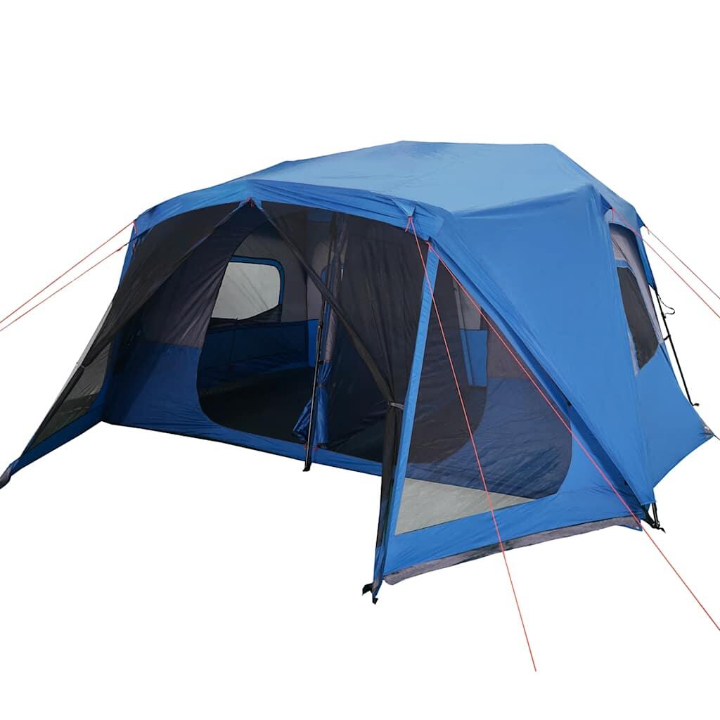 Vidaxl Tente Familiale 10 Personnes - Étanche et Montage Rapide Bleu 3/7