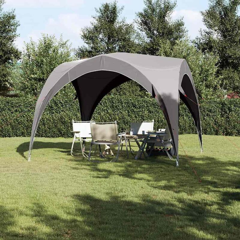 Cort de recepție vidaXL alb impermeabil 305x305x216 cm