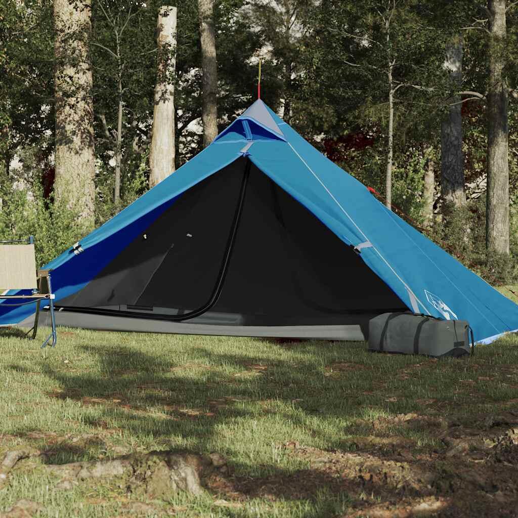 Tipi étanche Vidaxl pour 1 personne en bleu 3/7