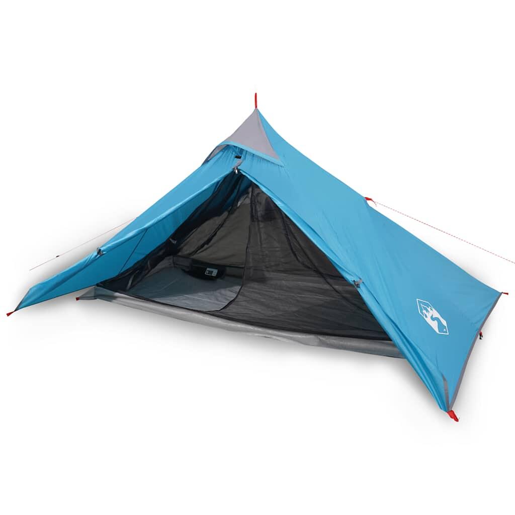 Tipi étanche Vidaxl pour 1 personne en bleu 2/7