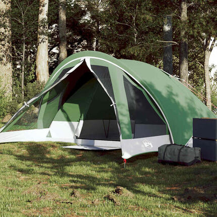 Tente VidaXL 4 personnes imperméable verte