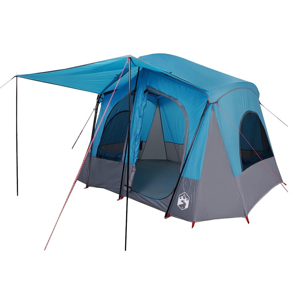 Vidaxl Carpa de 5 Personas Impermeable en Azul 3/7