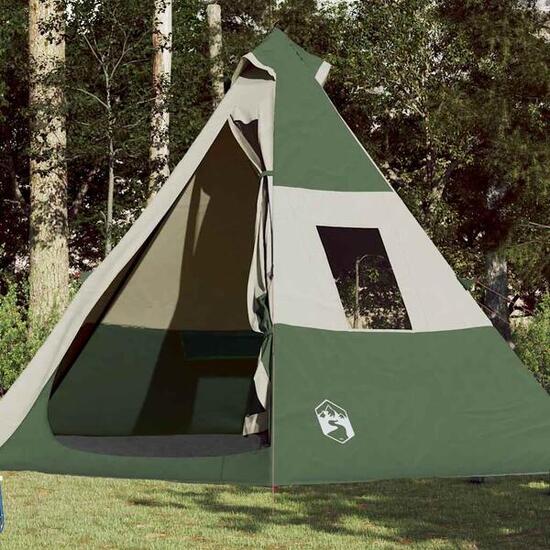 Namiot tipi VidaXL dla 7 osób wodoodporny zielony
