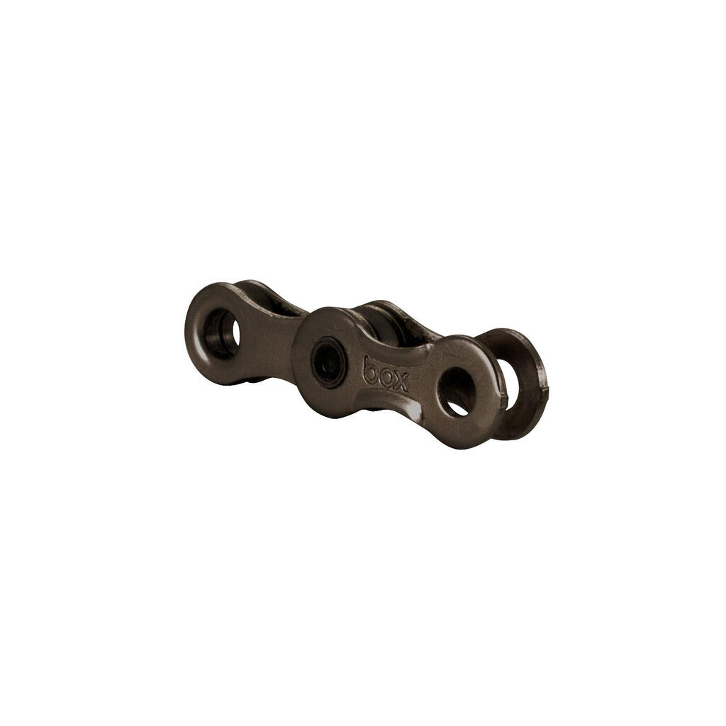126-link 9-speed polished bicycle chain Box Components Three Prime