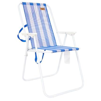 Devessport Chaise de Plage Kohala Tubes d'Acier 18×07 + Textilène