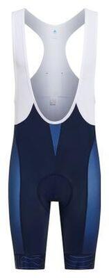Odlo performance bib broek frankrijk - blauw/wit