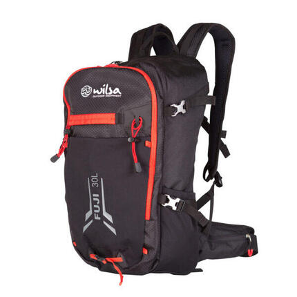 Sac à Dos Multi-sport Fuji 30 litres Noir et Rouge