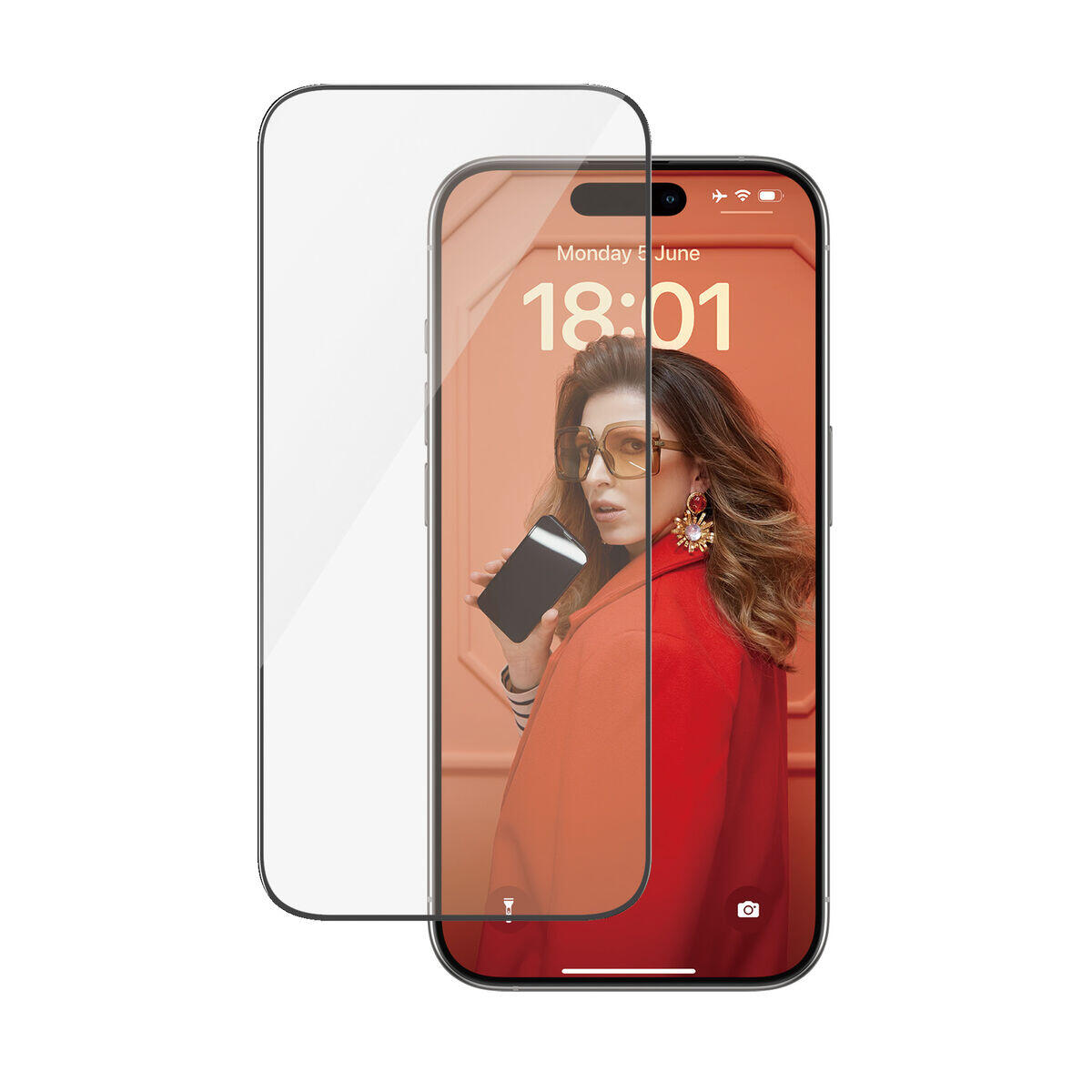 Film Protecteur pour Téléphone Portable Panzer Glass 2810 Transparent 3/4