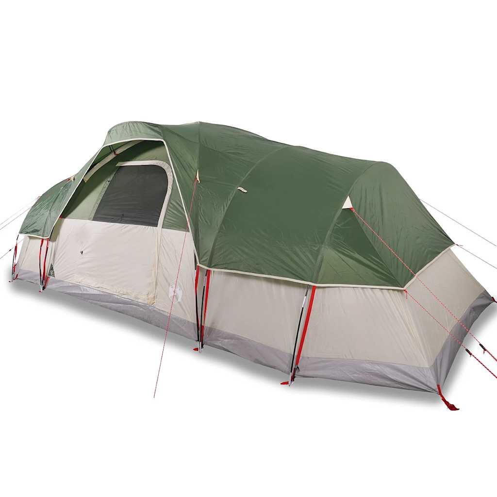 Tente Familiale vidaxl Moderne Verte 11 Personnes 2/7