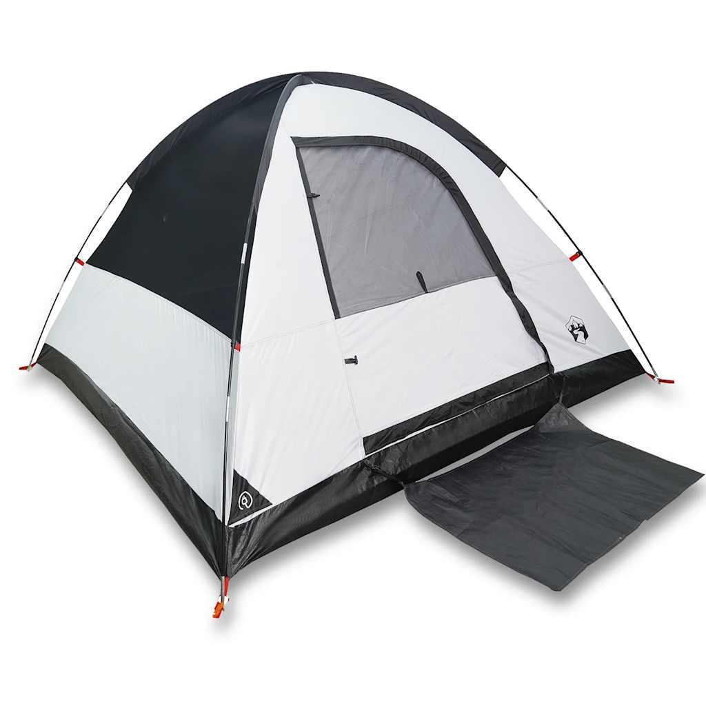 Tente dôme VidaXL 3 places étanche tissu d'occultation blanc 2/7