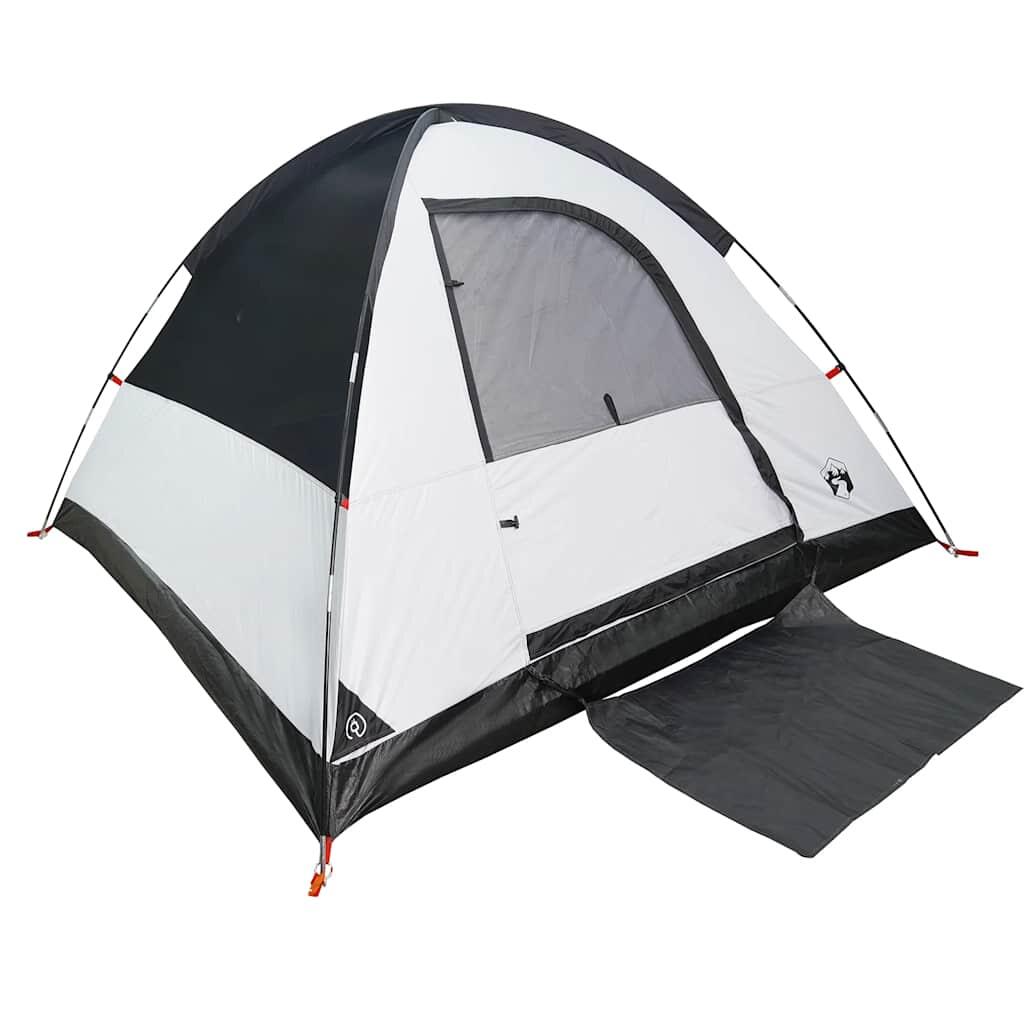 Tente dôme VidaXL 3 places étanche tissu d'occultation blanc 3/7