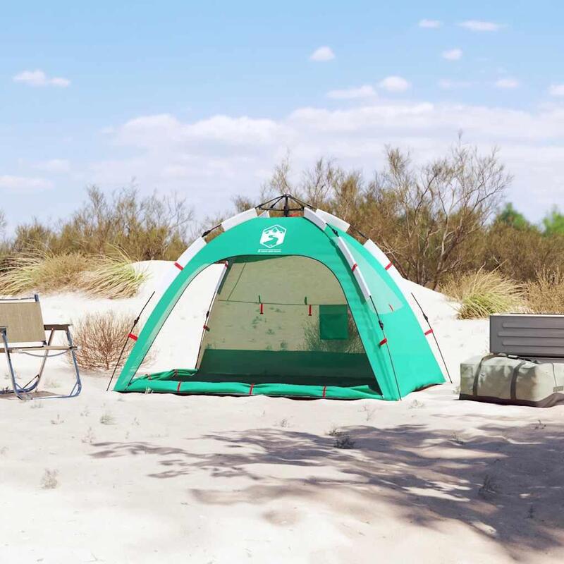 Tente de Plage VidaXL 2 Personnes - Étanche et Montage Rapide