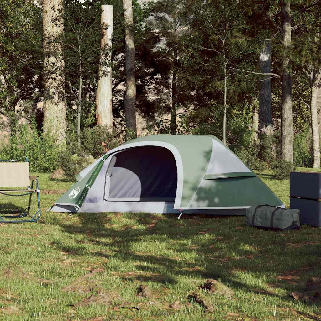 Vidaxl Tienda de Camping 1 Persona - Impermeable Verde 7/7